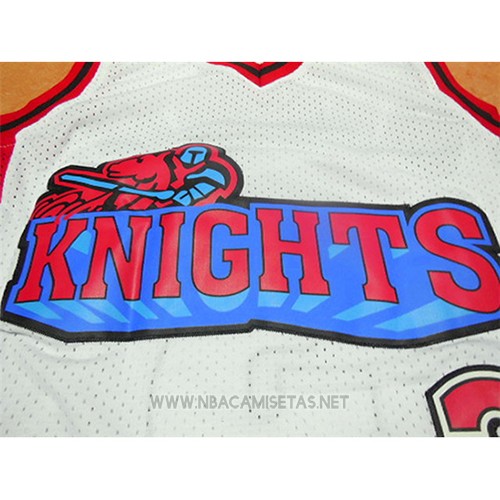 Camiseta Pelicula Knights Calvin Cambridge NO 3 Blanco